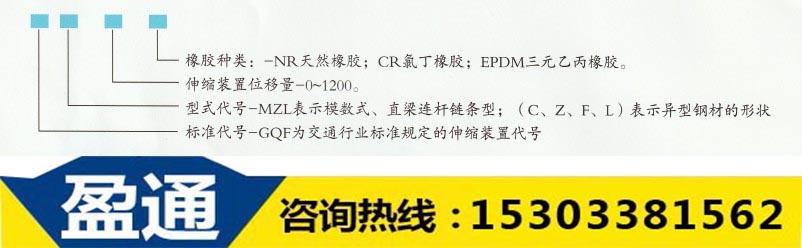 桥梁伸缩缝代号表示方法及意义